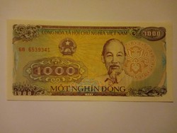 Unc 1000 Dong Vietnám  1988  !! 