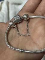 16 cm Eredeti Pandora ezüst karkötő 