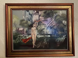 Zoltán Herpai's painting Escape from the City