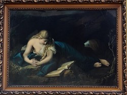 Pompeo Girolamo Batoni – Bűnbánó Magdalena olajnyomat keret nélkül  – foglalva pattam részére