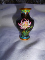 Antik rekesz (Cloissoné)   zománc váza