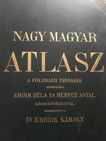 Dr. Brozik Károly Magyar Atlasz 1906! 