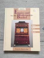 Empire és bideremeier bútorok - német nyelvű iparművészeti könyv, rengeteg fotóval - Renate Möller
