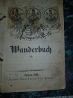 1861-es, 1872-ben megnyitott vándorkönyv, 1-48 oldal, hiánytalan, Bakos János