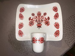 Retro Drasche magyaros porcelán falilámpa