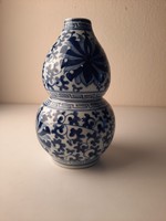 Retro Thai kerámia festett váza