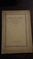 Régi olasz áriák (17. - 18. század) Dawne arie wloskie ,lengyel kiadás, olasz nyelvű kotta 