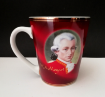 Retro mozart chocolate, cocoa mug, cup