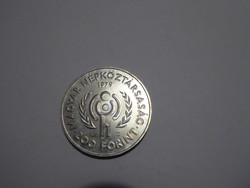 Nemzetközi gyermekév ezüst 200 Forint 1979, 200 Ft ezüst emlékérme