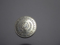 Nemzetközi gyermekév ezüst 200 Forint 1979, 200 Ft ezüst emlékérme