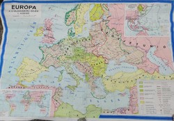 Nagy falitérkép / Európa a II. VH idején