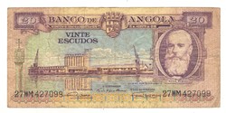 20 escudos 1956 Angola 1.