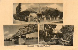 *C---072  Eredeti (nem reprint!) 60 filléres futott képeslapok: Tahitótfalu
