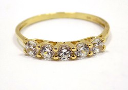 Köves arany gyűrű (ZAL-Au91486)