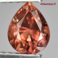 Wonderful! Genuine, 100% term. Imperial brownish mauve zircon gemstone 1.26ct (vvs) !! Its value is HUF 44,100!