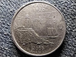 USA 50 State Quarters Maine 1/4 Dollár 2003 D (id47168)
