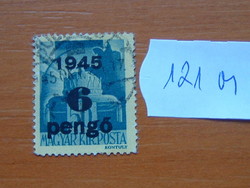 FILLÉR / PENGŐ 1945 "1945" felül nyomtatva 121M