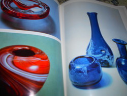 Kézi gyártású finom üvegek--Szabó Erzsébet Munkácsi díjas üveg iparművész könyve