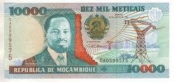 10000 meticais 1991 Mozambik UNC