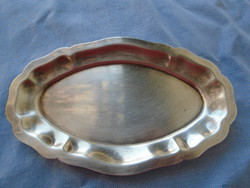 Kis antik barokk ezüst????? tálca 20 x 12,8 cm  103 gramm  945 ft csomagautomatába