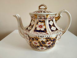 Arthur Wood angol teáskanna gazdag aranyozott díszítéssel az 1930-as évekből
