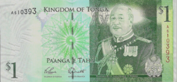 Tongai Királyság 1 Pa'anga 2009 UNC