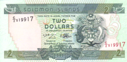 Salamon-szigetek 2 Dollár 1997 UNC