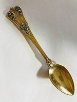 Gilded silver spoon