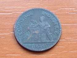 FRANCIA 50 CENTIMES 1924 C Cornucopia Bőségszaru,81-63% copper, 9-27% tin, 10% aluminium #