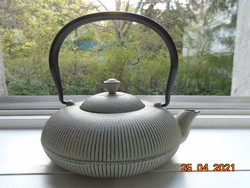 TETSUBIN Japán hagyományos kézműves öntöttvas teafőző kanna stílusával