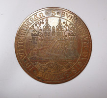 Wittenberg's seal around 1300, bronze plaque.