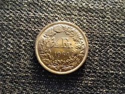 Svájc .835 ezüst 1/2 Frank 1964 B (id20992)