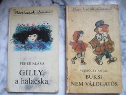 Gilly, A Halacska (1975) / Buksi Nem Válogatós (1984)