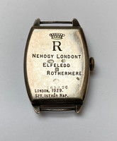 Lord Rothermere 1929-es Jamboree,ajándék ezüst óra a cserkészeknek.