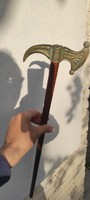 Turabot- degree, scout stick, walking stick walking stick, Budapest inscription degree.