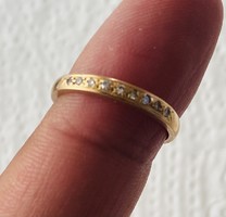 Gyönyörű Brill Köves 18K Gyűrű !