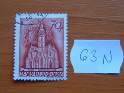 MAGYAR KIR. POSTA 70 FILLÉR 1941 A magyarországi egyház 63N