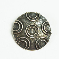 Industrial artist badge, Valéria, around 1970, silver-plated - 2497