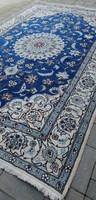 Nain Iráni kézi csomózású szőnyeg újszerű állapotban. ALKUDHATÓ!