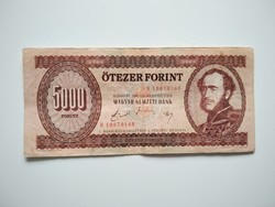 5000 forint 1990 H