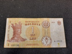 Moldávia 1 Leu