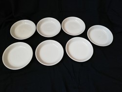 Zsolnay unpainted porcelain bowls, 7 pcs