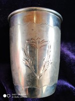 Ezüst 800-as (Diana) keresztelő pohár