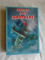 1939- 45 Harc Európáért - Történelmi, stratégiai társasjáték eladó! Retro!