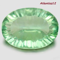 Genuine, 100% term. Large size onion green green fluorite gemstone 12.51ct (vsi)! Its value is HUF 62,600 !!