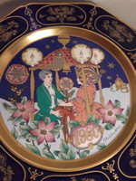 Hutschenreuther Ole Winther porcelán fali dísz fali tál asztalközép 1978 - 1979 - 1980 darabra