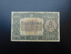 10000 korona 1923 Nyomdahely nélküli bankjegy