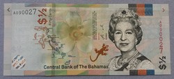 Bahama-szigetek 1/2 Dollar UNC 2019