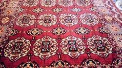 Mokett selyem szőnyeg,terítő 150*152cm
