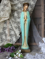 Art deco french mary statue